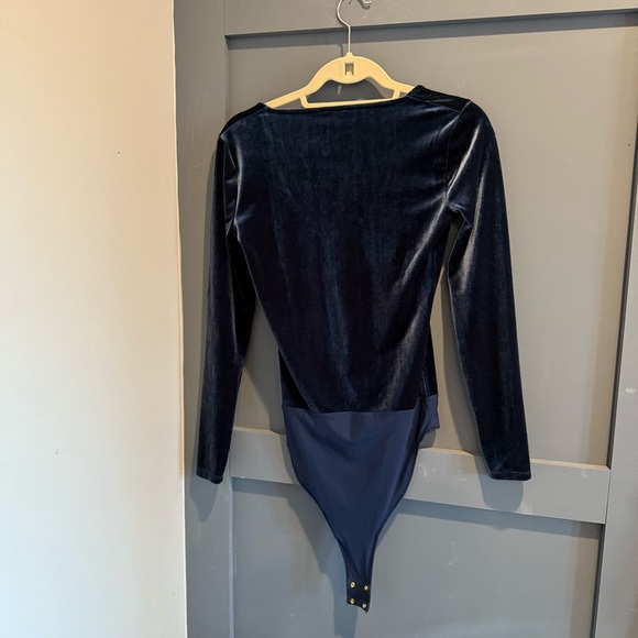 Velvet blue jcrew bodysuit - Picture 4 of 4